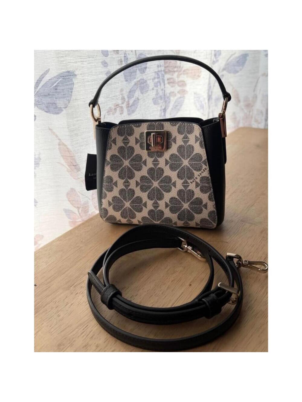 Kate Spade Small Crossbody Bag with Floral Pattern